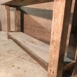 Old workbench with professional furniture