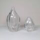 Modern Scandinavian glass vases Orrefors Erika Lagerbielke, Sweden