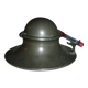 Pewter ship inkwell