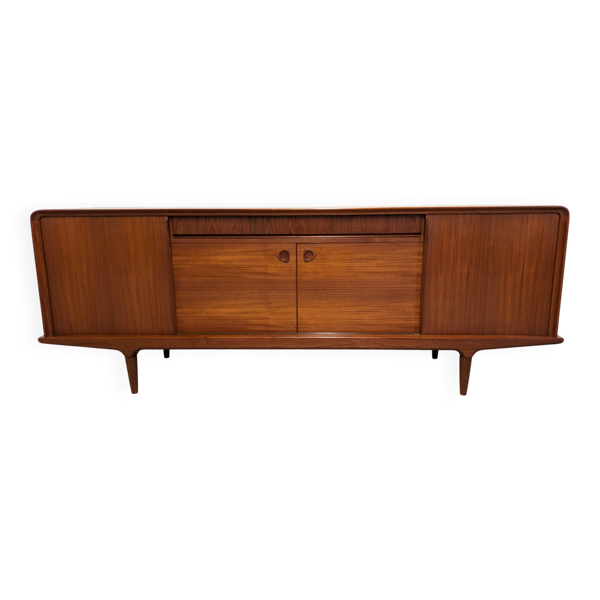 Enfilade en teck de Johannes Andersen pour Clausen & Son, Danemark 1960