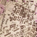 Map of the city of Oran