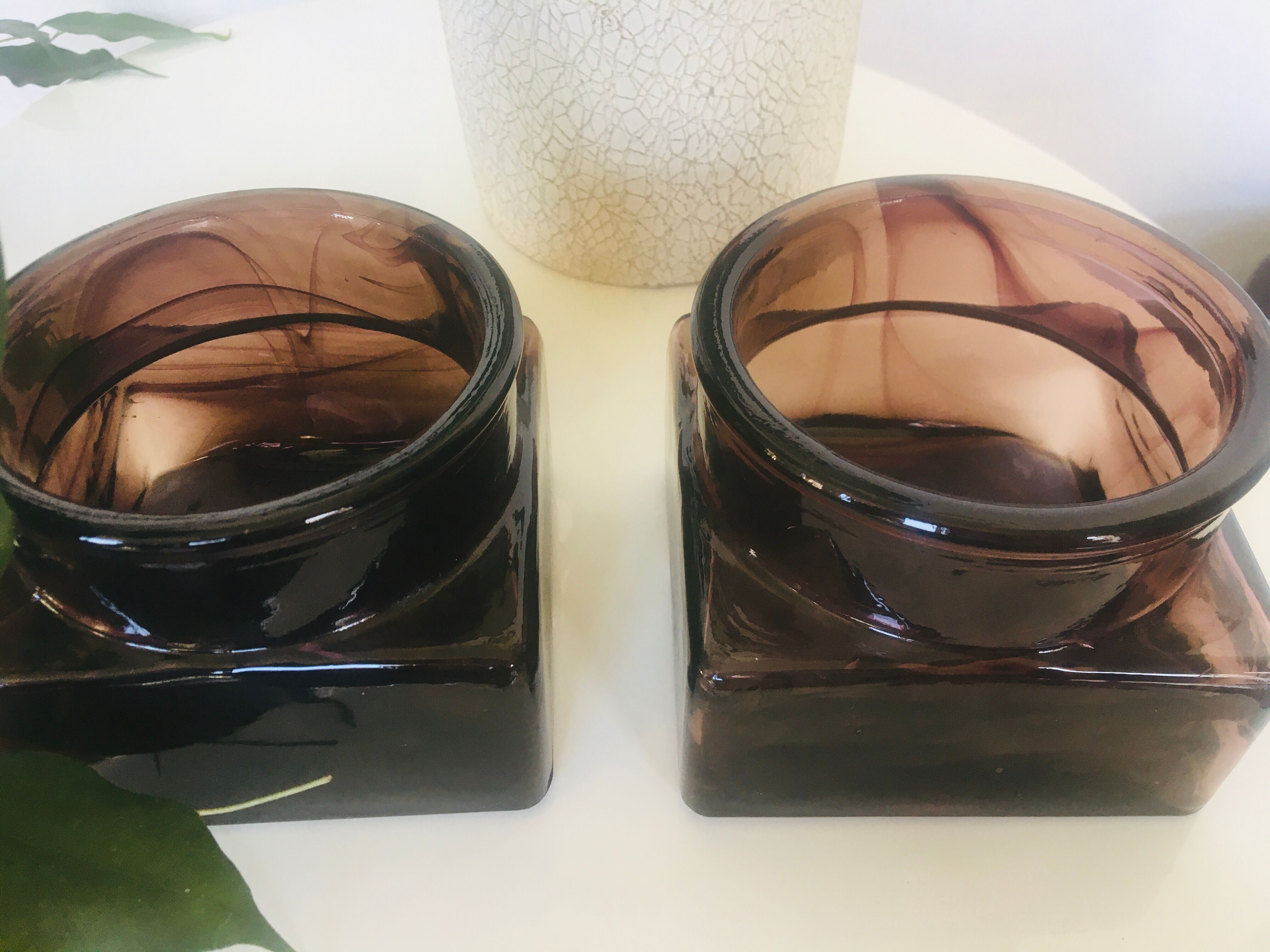 Finnish glass two vases