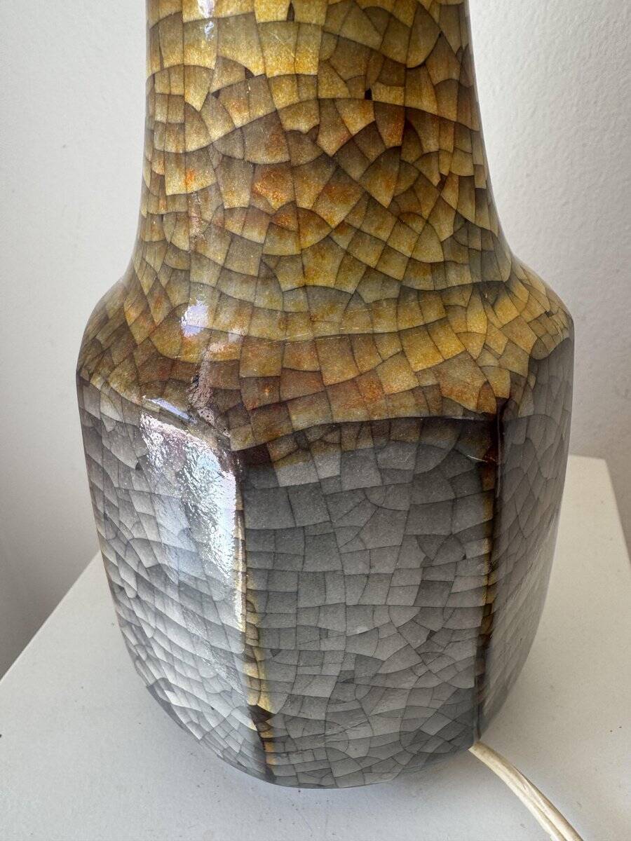 Glazed table lamp by Marianne Starck for Michael Andersen & Son, Denmark, 1960s