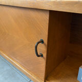 Vintage teak enfilade (shallow)