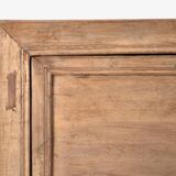 Ancien buffet en bois de pin à trois portes (vers 1920)