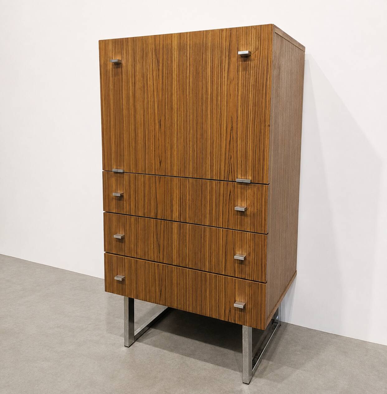 Secrétaire bar vintage Meurop – Belgique, années 60