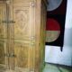 Ancienne chambre froide en bois
