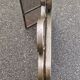 Metal fireplace screen