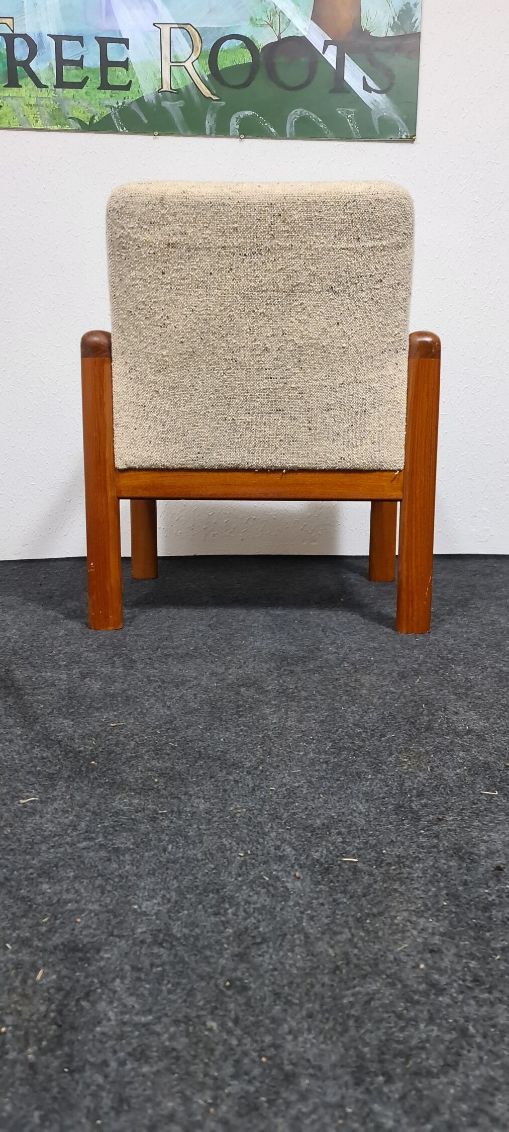 Vintage teak Danish design armchair by SVA Mobler Denmark