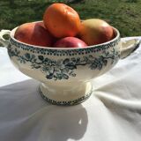 Iron Earth tureen model Guadeloupe Debray gray blue