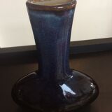 Vintage vase in enamelled sandstone 70s
