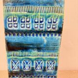 Vintage Bitossi Italian ceramic vase , 1970s