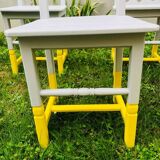 Renovated old chairs