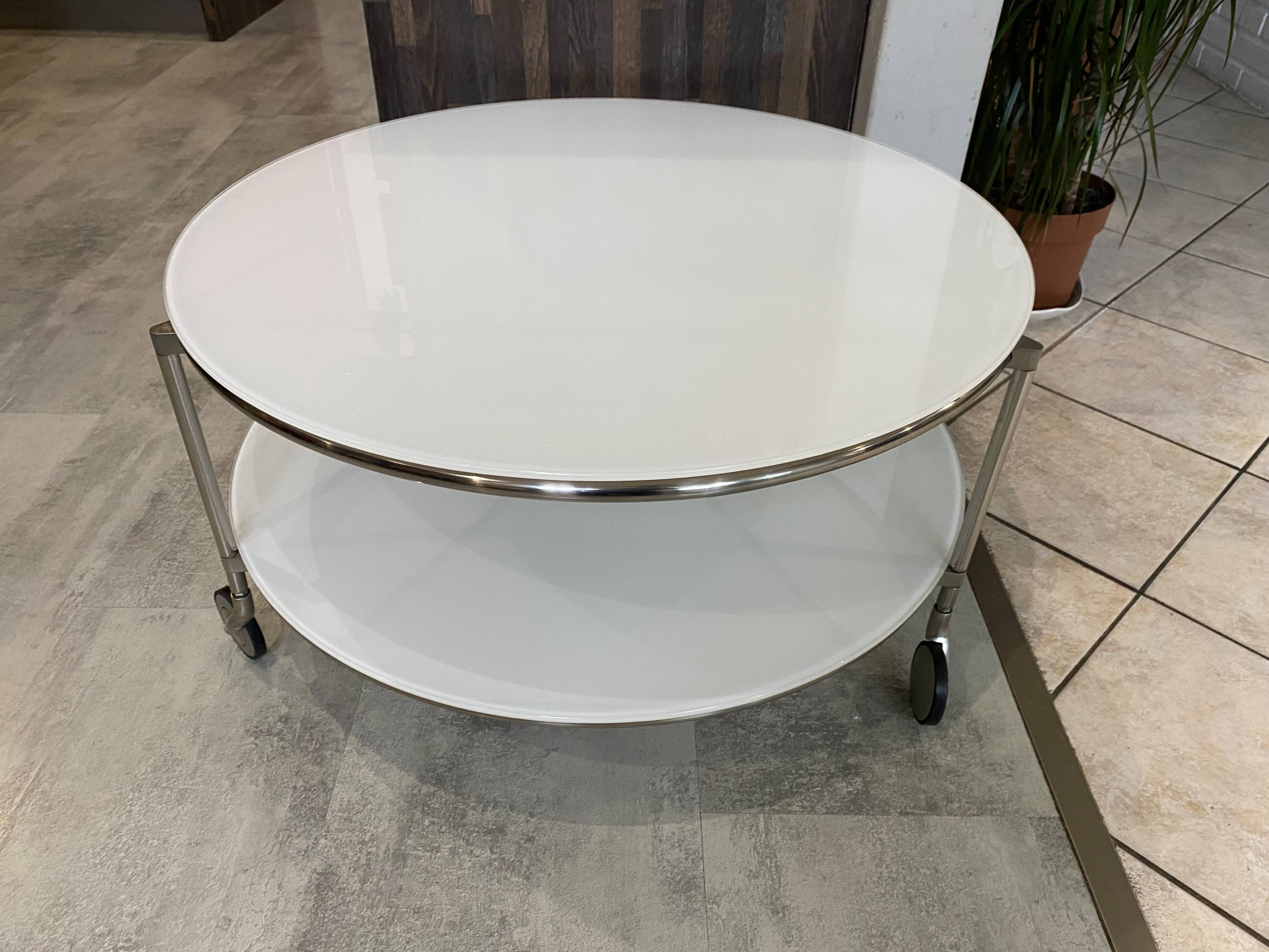 STRIND coffee table by Ehlen Johansson for IKEA, vintage white, 1970s