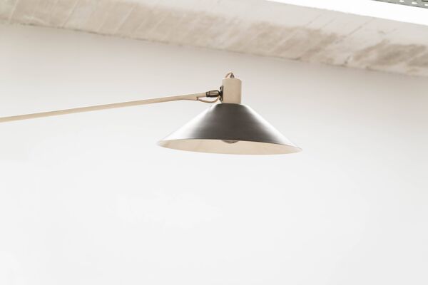 Counterbalance ceiling lamp by JJM Hoogervorst for Anvia Almelo, 1950's