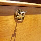 Office Secretary Vintage oak 1950