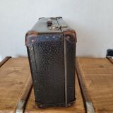 Antique cardboard suitcase