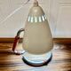 Paire de grandes lampes métal osram 1950.