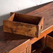 Antique lacquered elm wood buffet – China, circa 1900