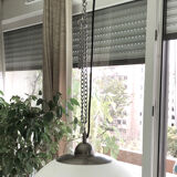 Molded glass pendant light
