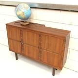 Vintage sideboard chest of drawers mid-century wall cabinet