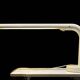 Swedish Off-White Tubular Table Lamp by Anders Pehrson for Ateljé Lyktan, 1970s