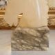 Horse head bookend in onyx and marble