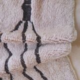 Pale Pink Berber Rug - 173 x 116 cm