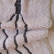 Pale Pink Berber Rug - 173 x 116 cm