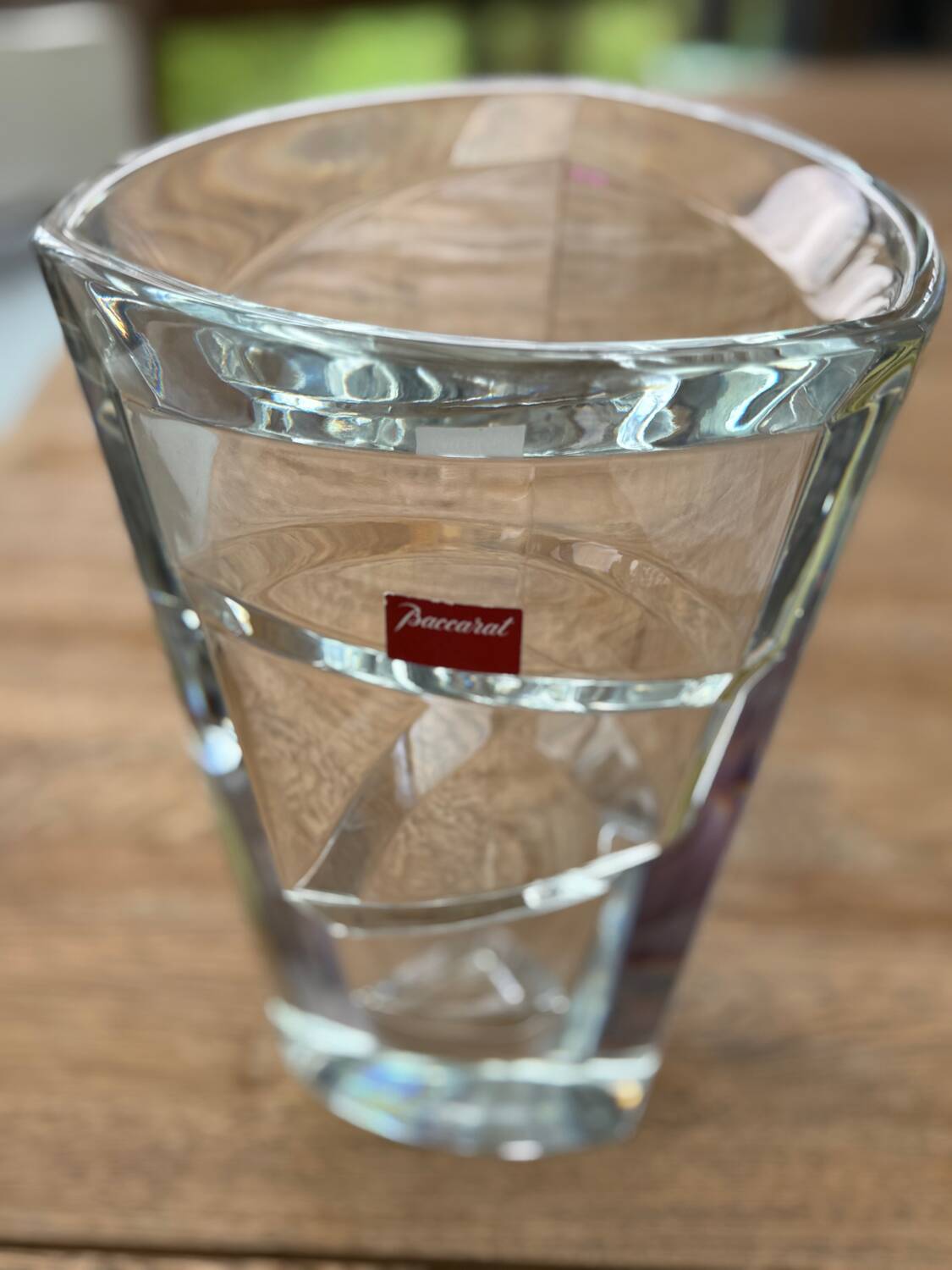 Baccarat vase