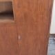 Two-door modernist shelf cabinet, art deco