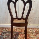 Set of 4 Louis Philippe caned chairs