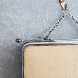 Mirror beveled triptych 56x24cm