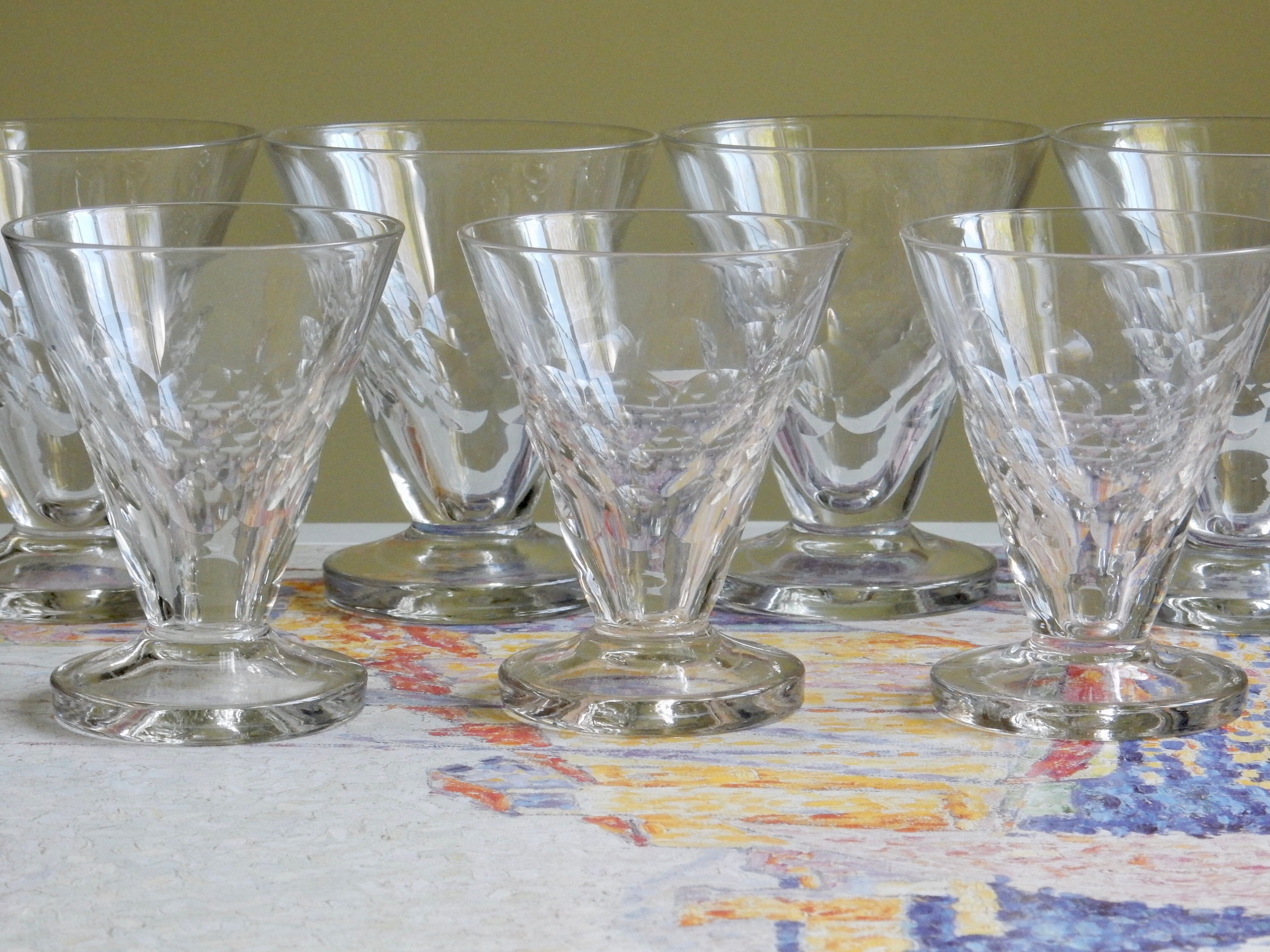Val-Saint-Lambert 7 foot glasses