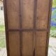 Antique yellow display cabinet