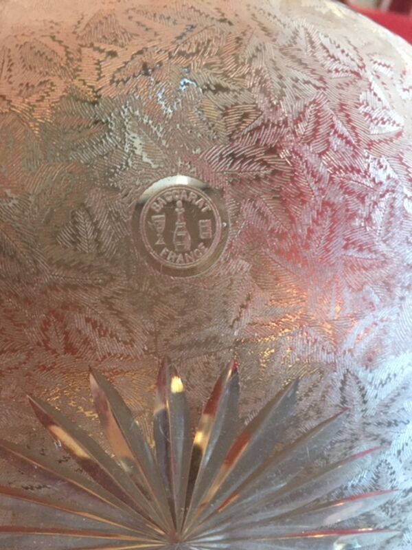 Coupe en cristal de Baccarat