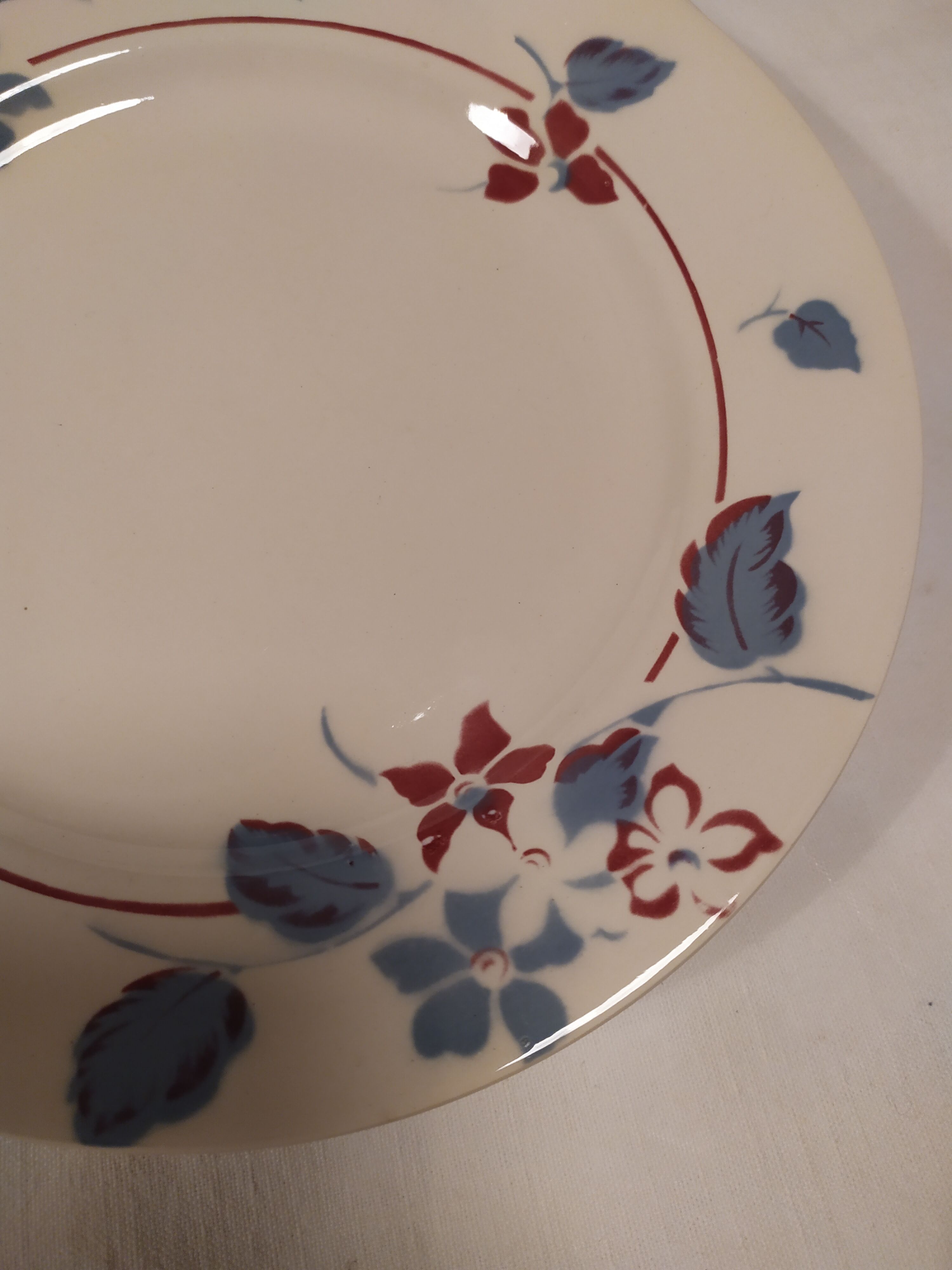 Flat plates Digoin Sarreguemines