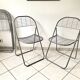 2 folding chairs Äland IKEA design Niels Gammelgaard vintage 90s