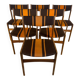 Set of 6 vintage chairs attributed to Erik Buch – Denmark, 1960s