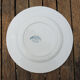 Old faïencerie de gien dessert plate: landscape decor