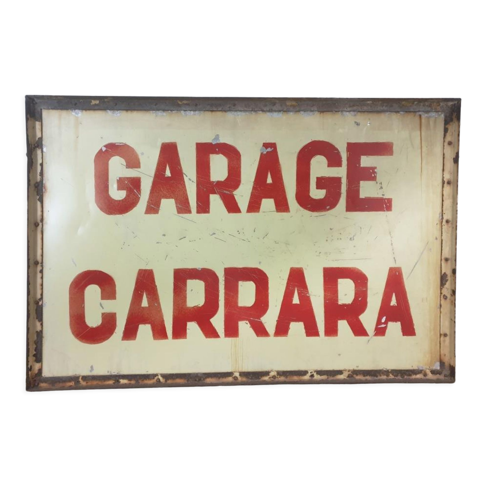 Garage sign