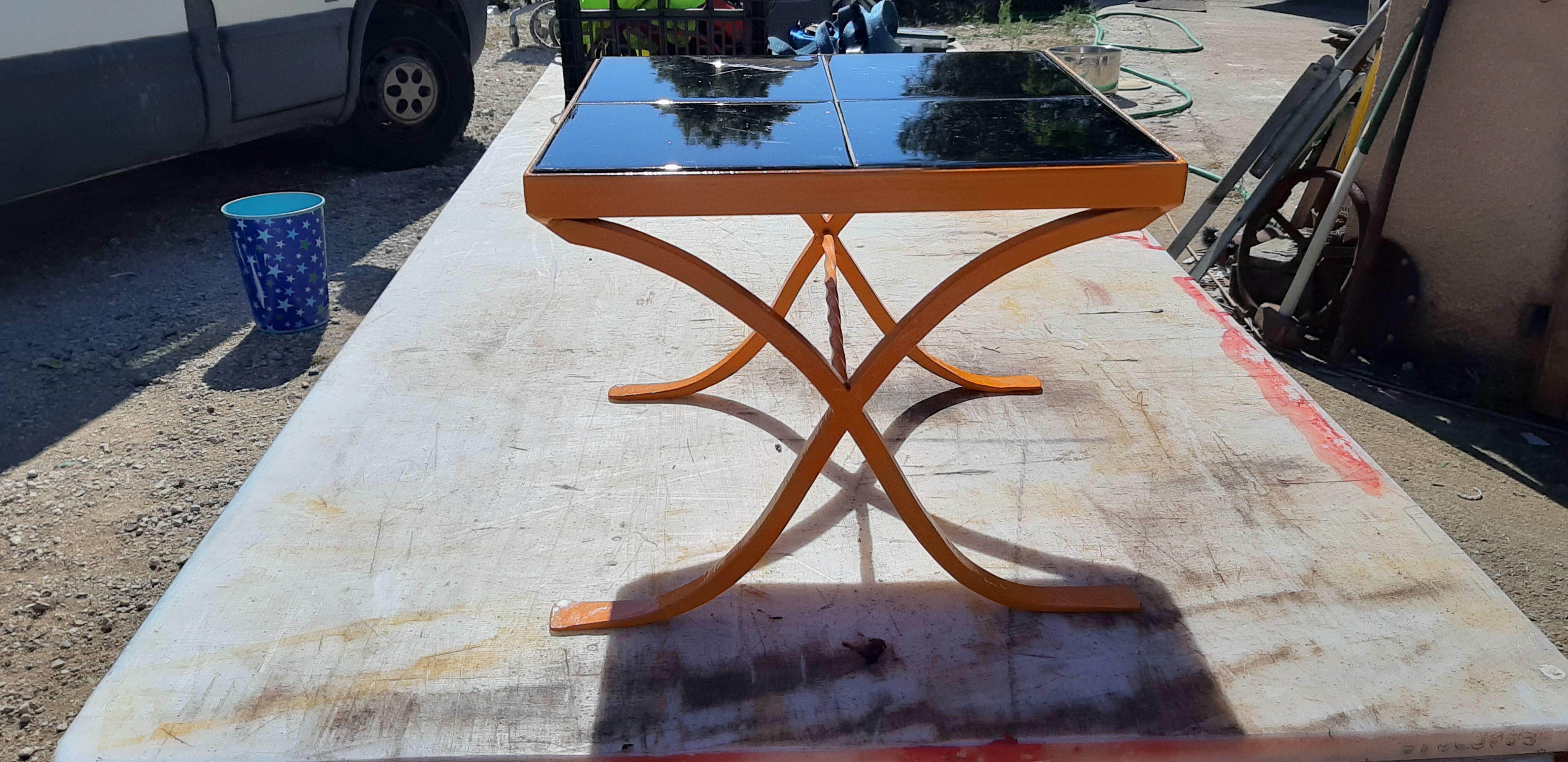 Vintage tablet from the 70s