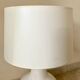 Lampe en céramique blanche, 1970