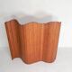 Room divider S.N.S.A. with pine slats in Baumann style, 1950s.
