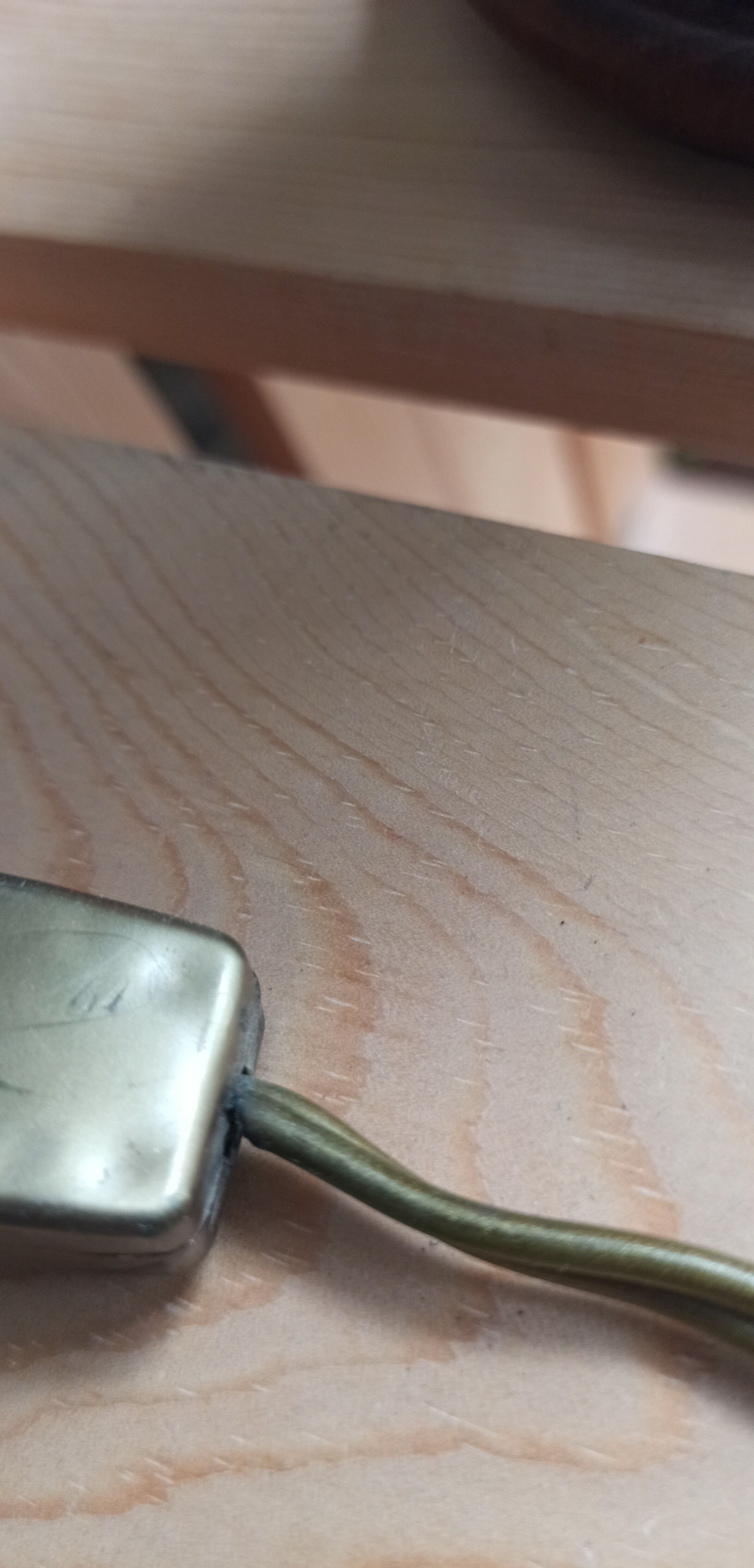 Pair of floral pattern bedside lamps