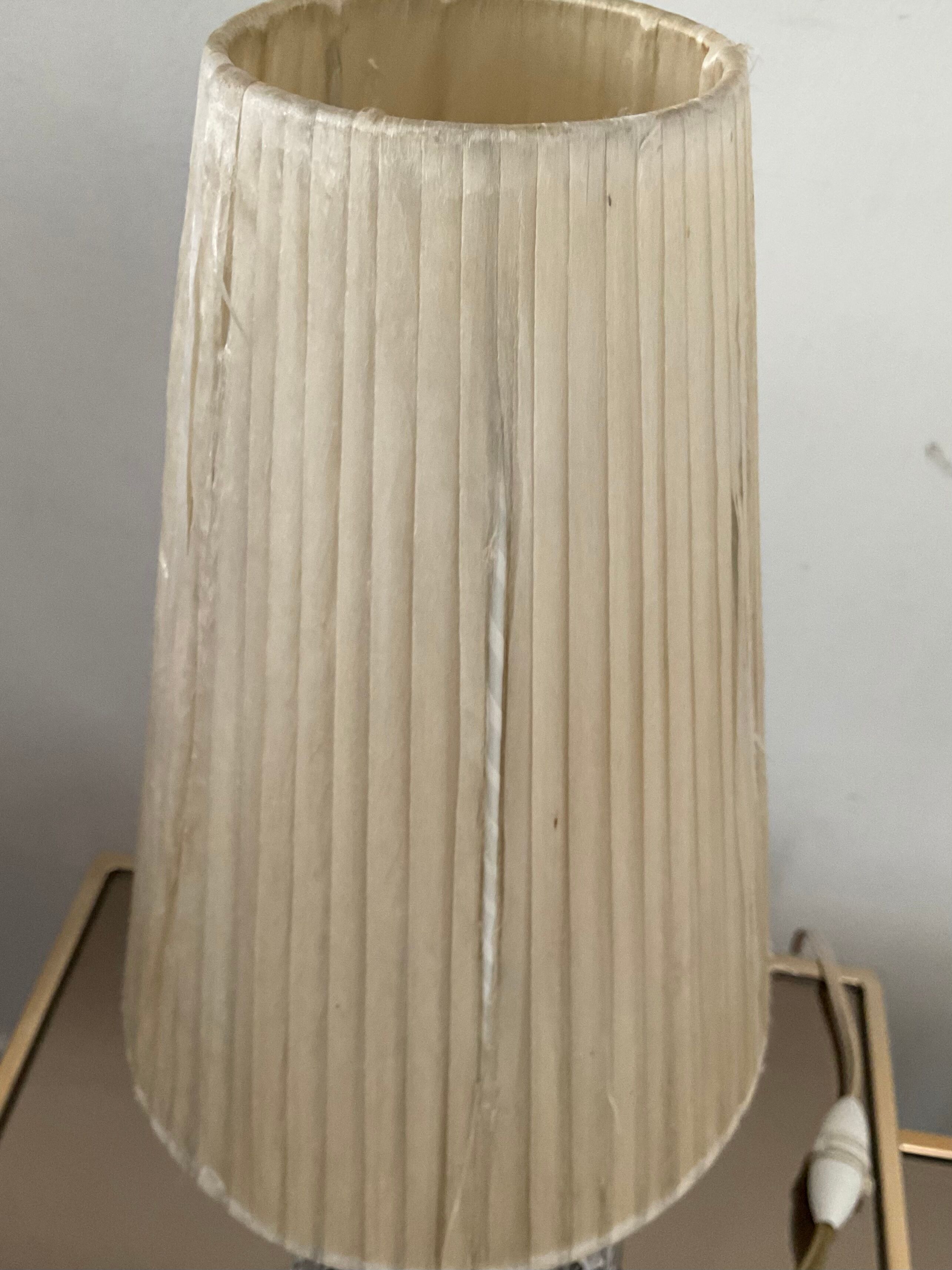 Vintage crystal lamp France 60s-70s