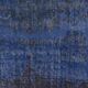 Small Blue Vintage Handknotted Rug