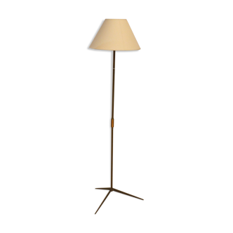 Golden 60s tripod floor lamp