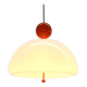 Suspension Saliscendi Orange by Elio Martinelli for Martinelli Luce, 1970