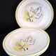 4 deep plates from Badonviller earthenware FB